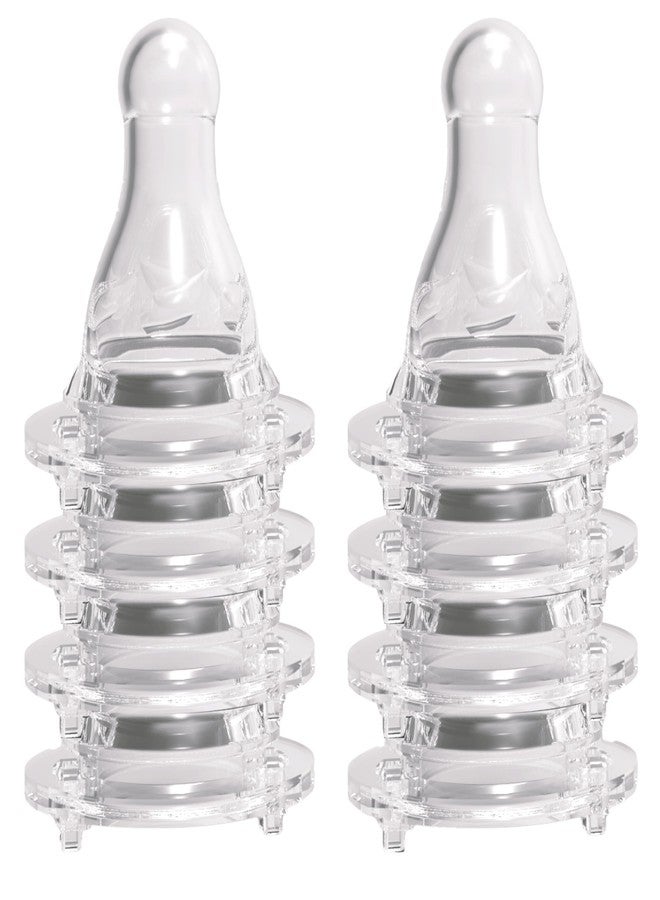 Avima Baby Anti Colic Nipples for Standard Neck Bottles, Silicone Breast Like Nipples - Newborn 0 to 3+ Months, Slow Flow, Level 1 (Pack of 6) - Image 1
